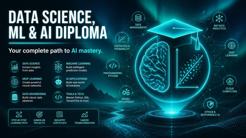 Data Science, ML & AI Diploma