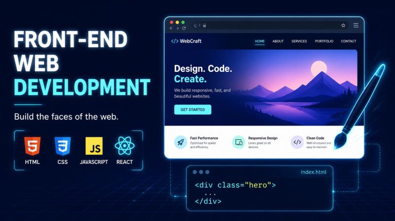 Front-End Web Development in Kalkaji Delhi