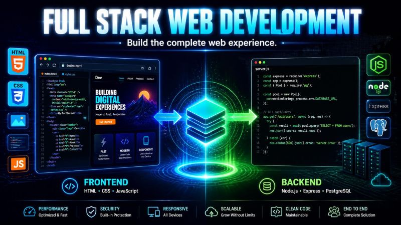 Full Stack Web Development in Kalkaji Delhi