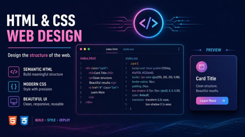 HTML & CSS Web Design