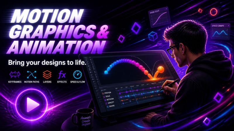 Motion Graphics & Animation