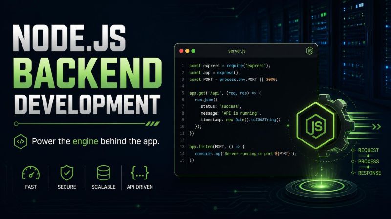 Node.js Backend Development in Kalkaji Delhi