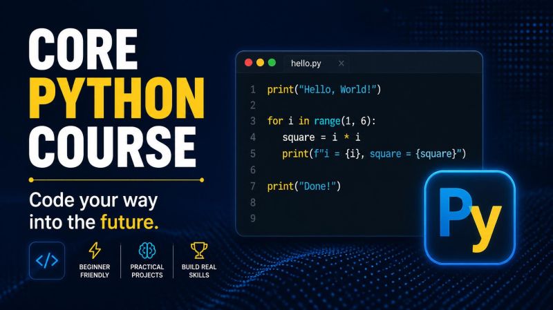 Core Python Course in Kalkaji Delhi